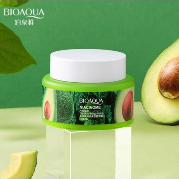 Moisturizing face cream with avocado and niacinamide Bioaqua